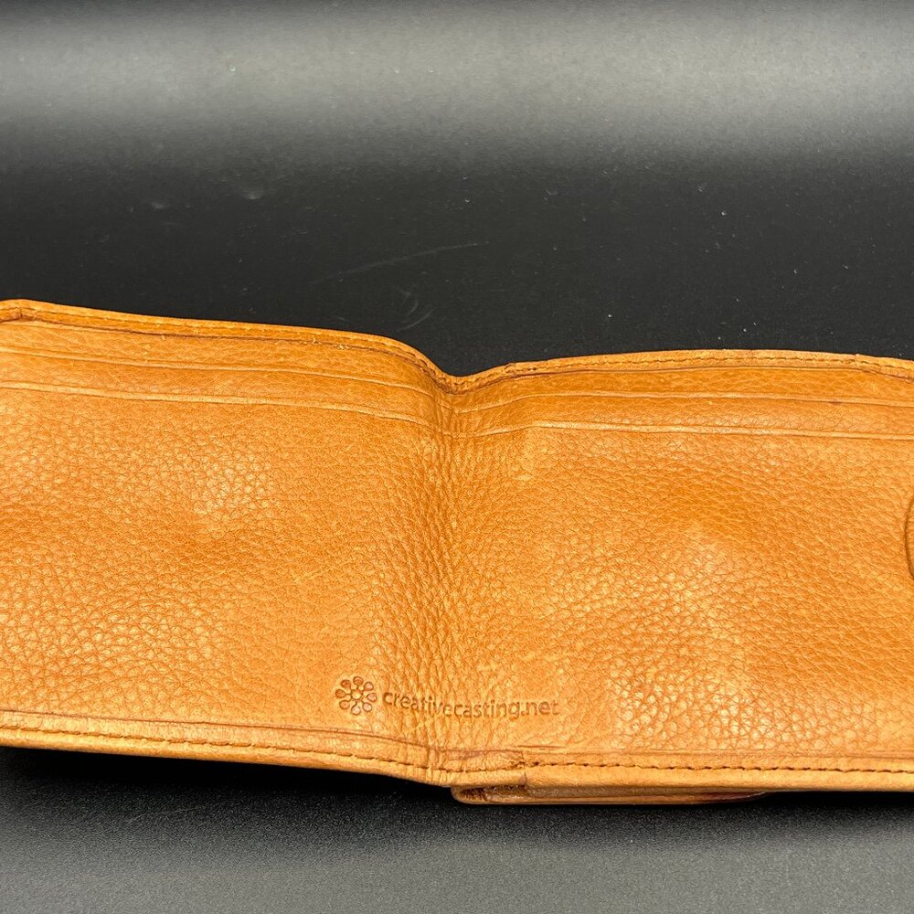 Tan Leather Card & Key Holder - Picture 4 of 5